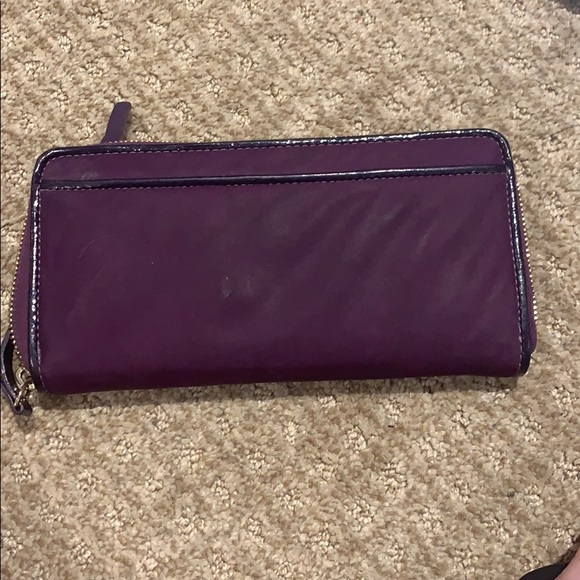 Purple Kate Spade long Wallet - Picture 2 of 3